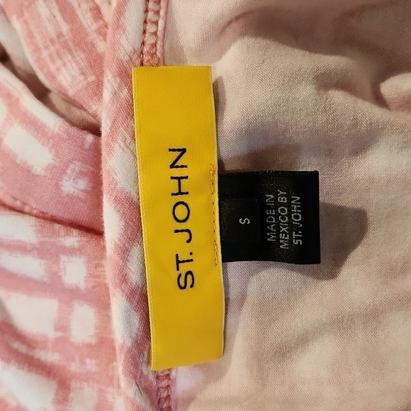 St John 3/4 Sleeve Scoop Neck Top - Picture 4 of 5